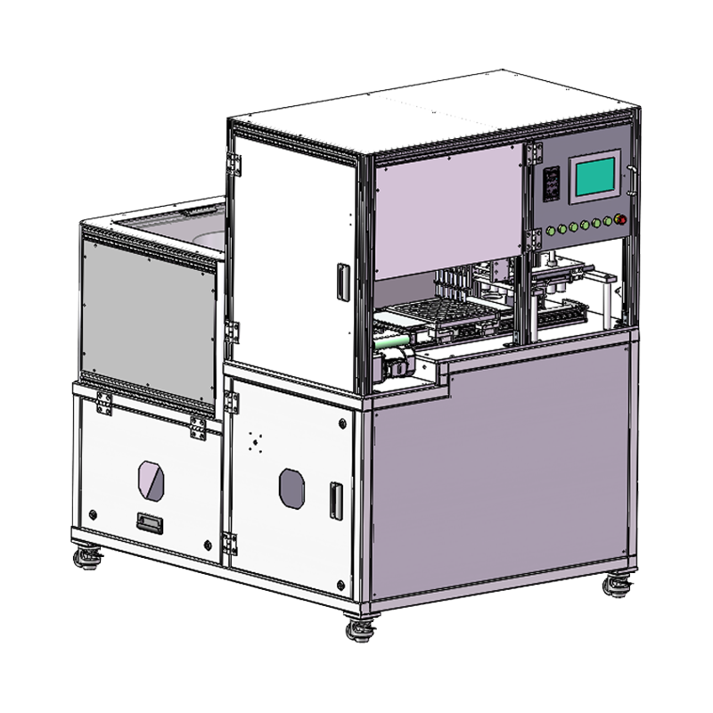 全自動化粧品アルミパン投入供給機